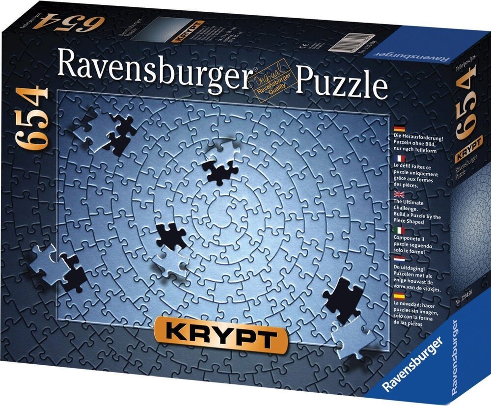 Ravensburger Puzzle 654pc - Krypt Silver