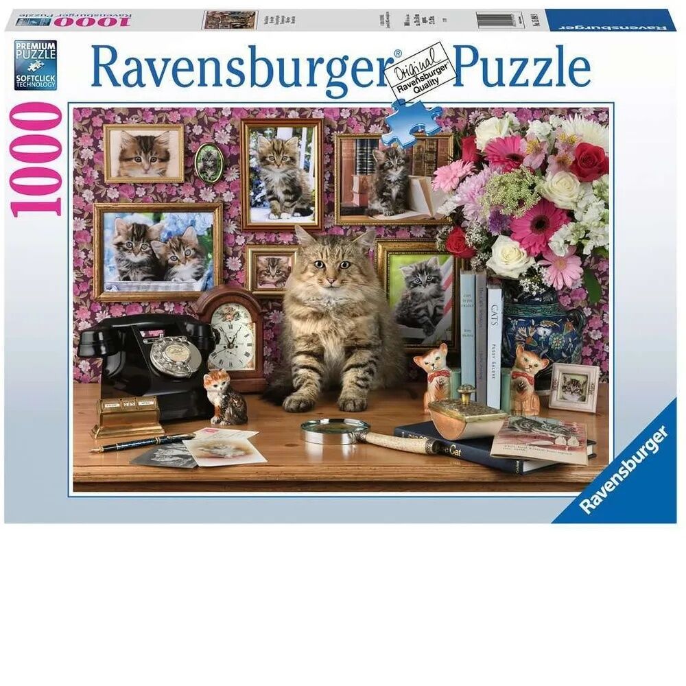 Ravensburger Puzzle 1000pc - My Cute Kitty