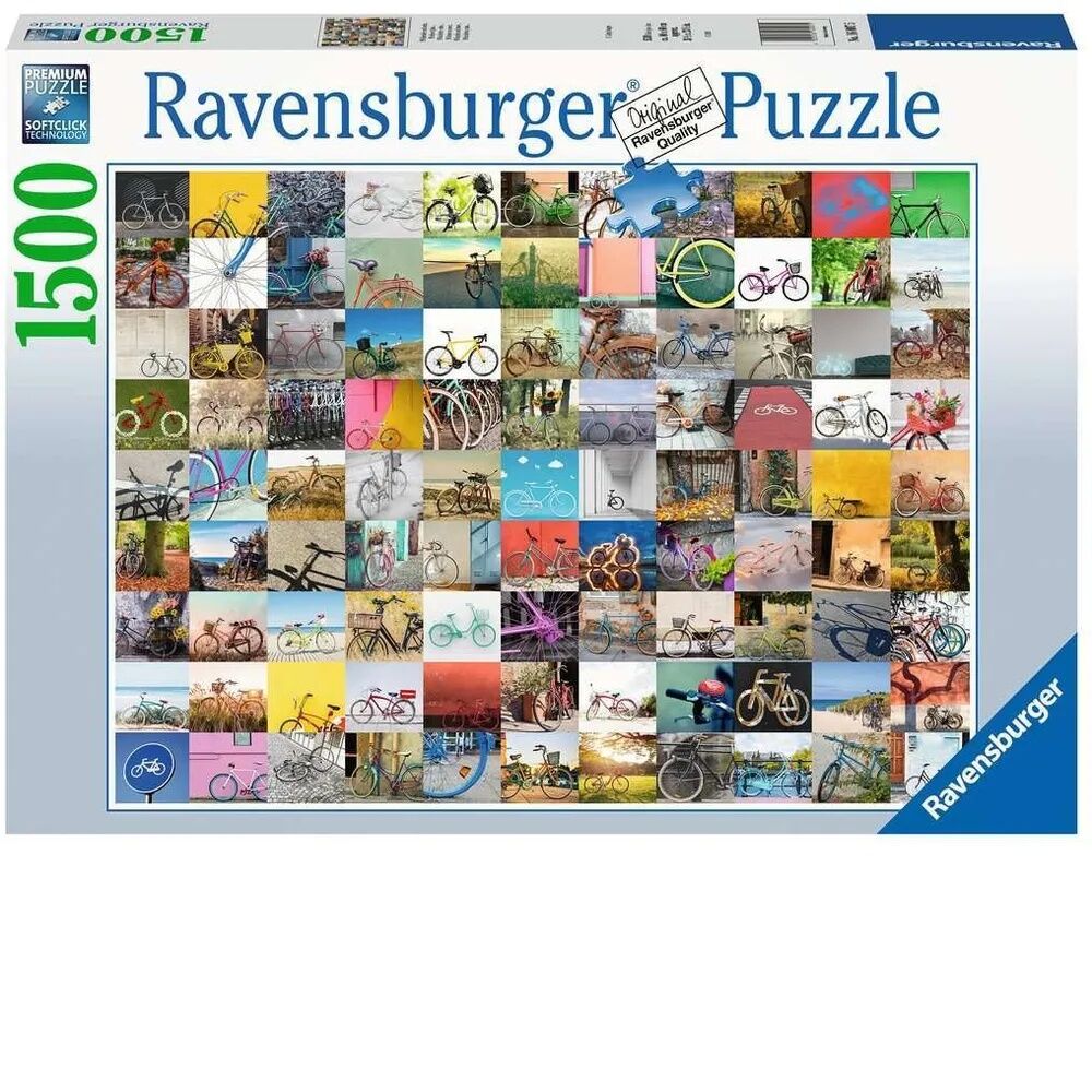 Ravensburger Puzzle 1500pc - 99 Bicycles and More