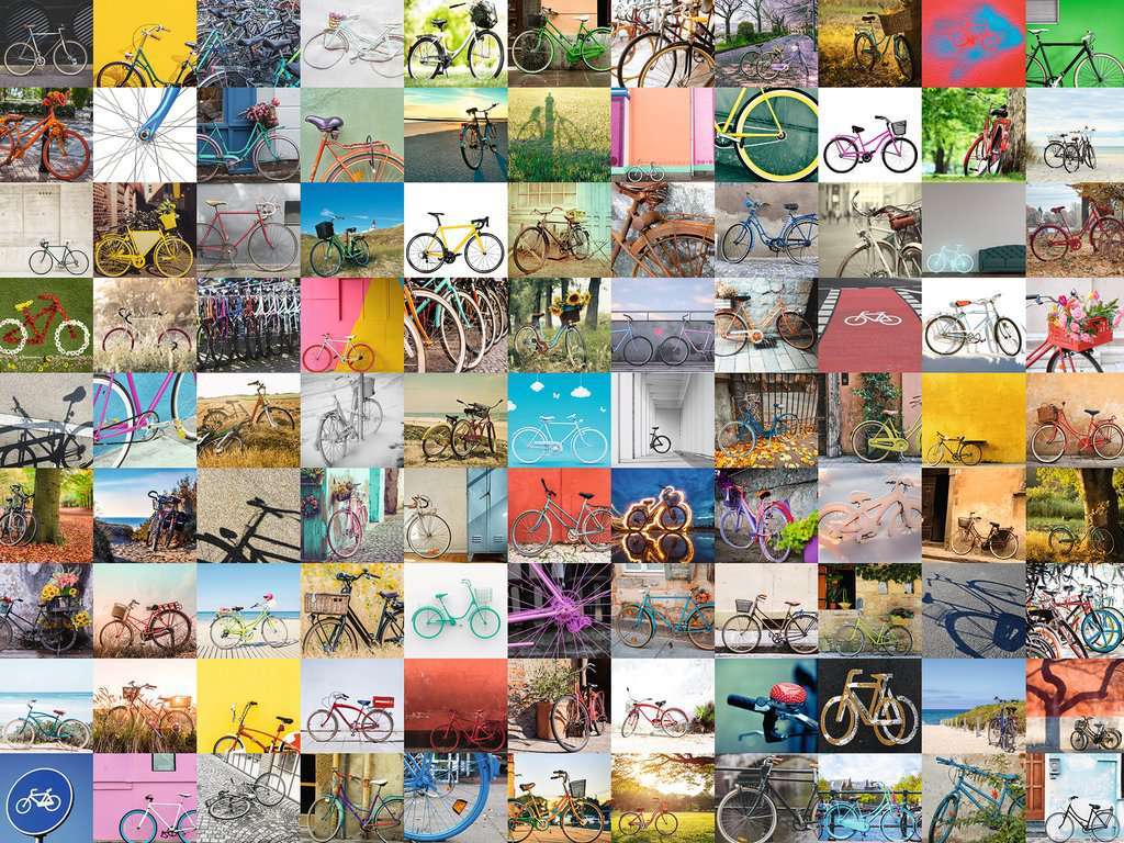 Ravensburger Puzzle 1500pc - 99 Bicycles and More