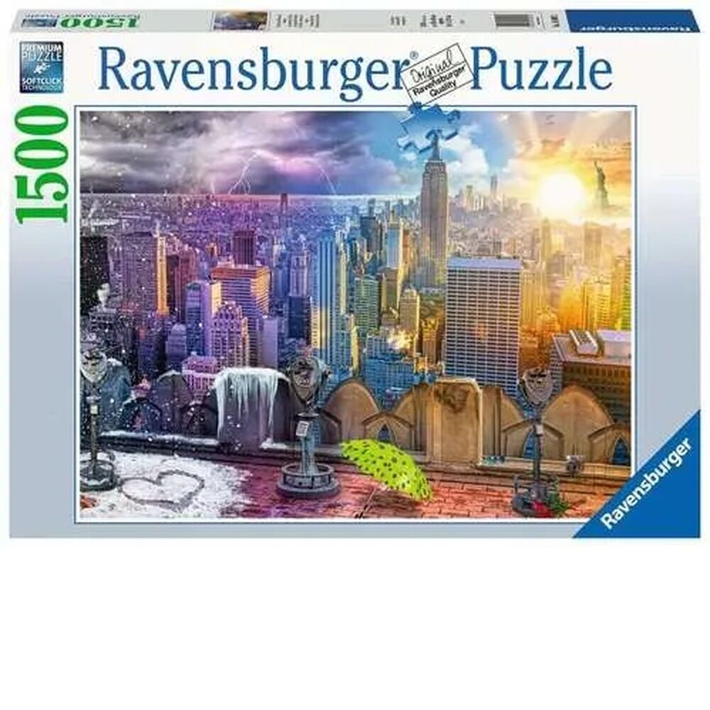 Ravensburger Puzzle 1500pc - Seasons of New York