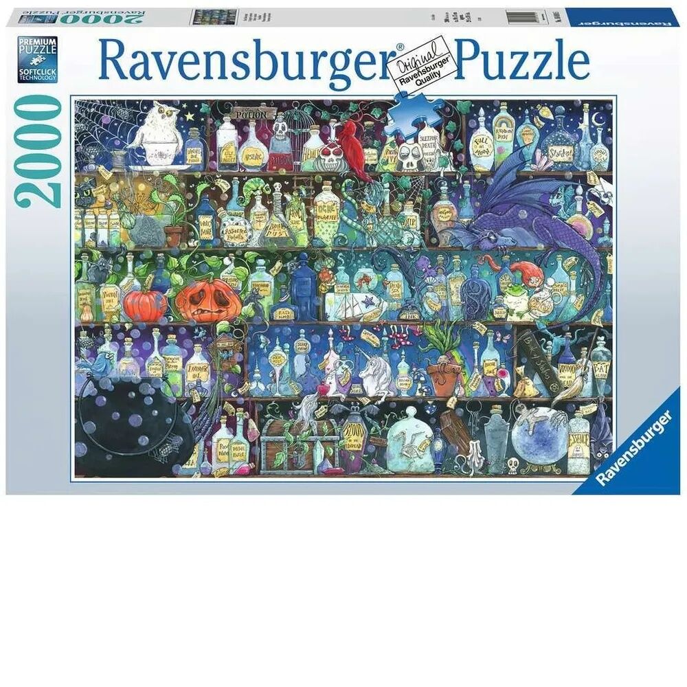 Ravensburger Puzzle 2000pc - Poisons and Potions