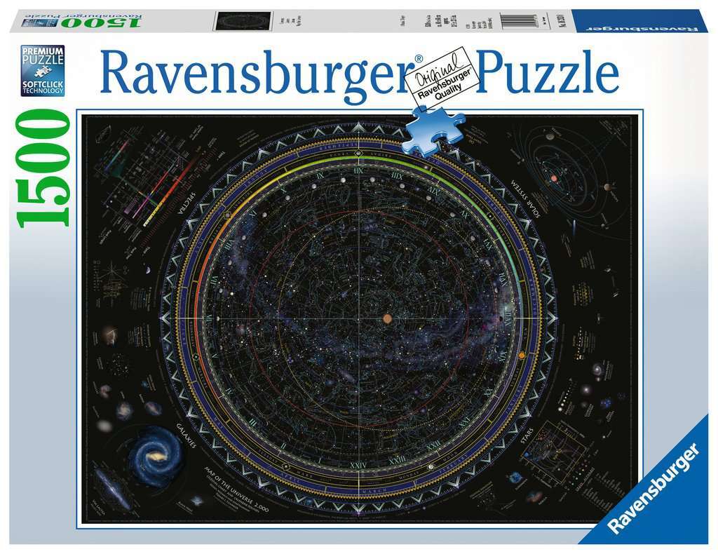 Ravensburger Puzzle 1500pc - Map of the Universe