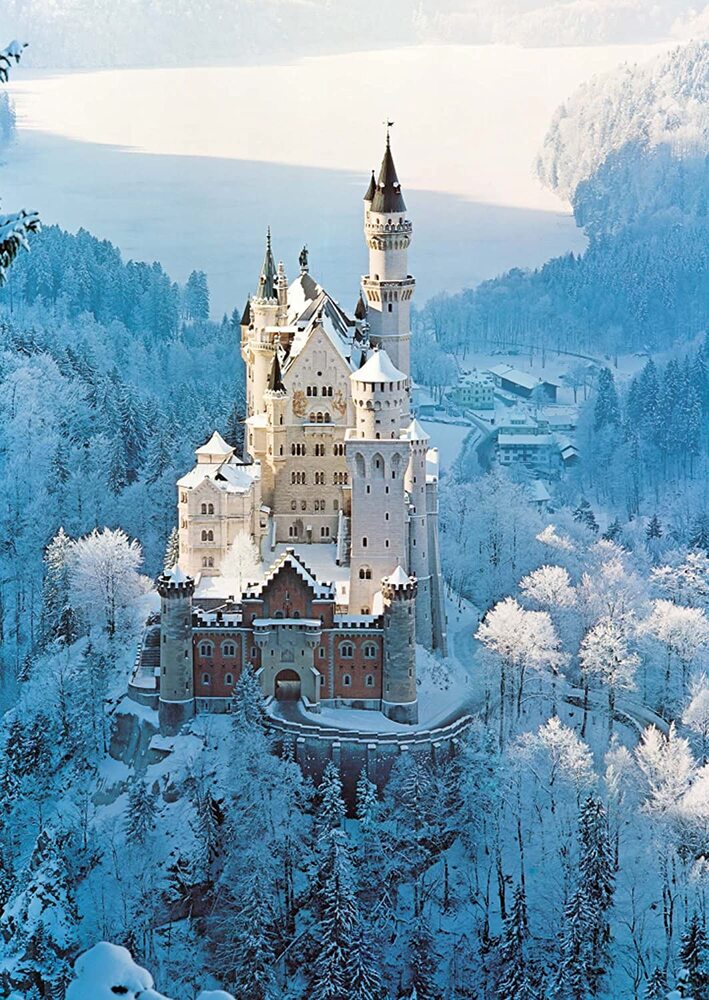 Ravensburger Puzzle 1500pc - Neuschwanstein Castle in Winter