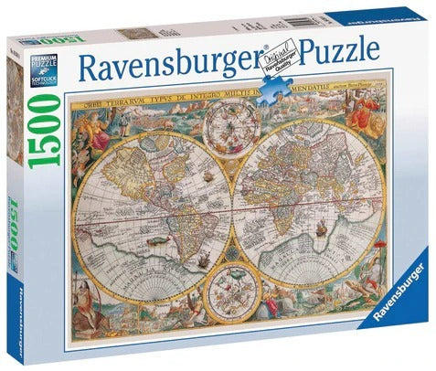 Ravensburger Puzzle 1500pc - Historical Map