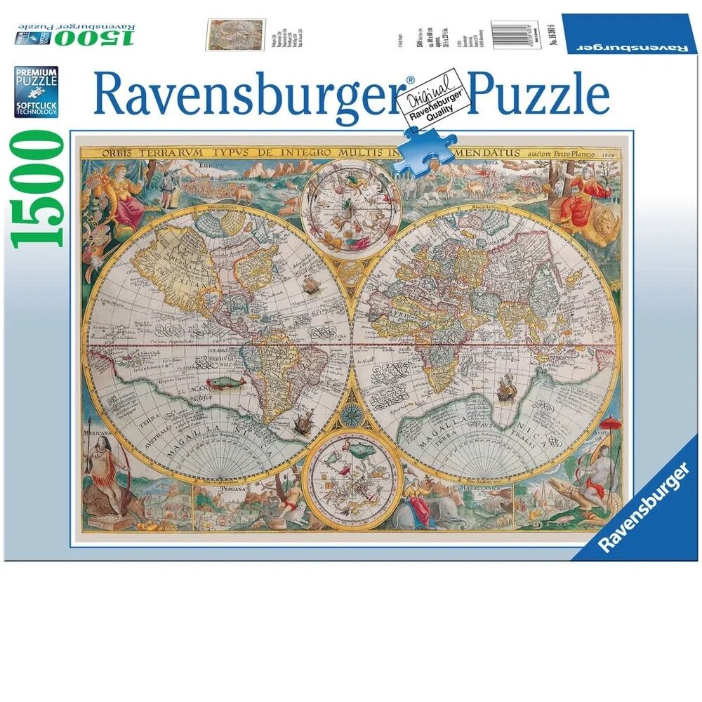 Ravensburger Puzzle 1500pc - Historical Map