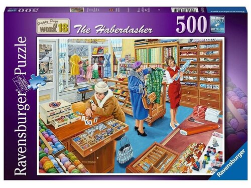 Ravensburger Puzzle 500pc - The Haberdasher