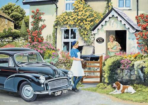 Ravensburger Puzzle 1000pc - The District Nurse
