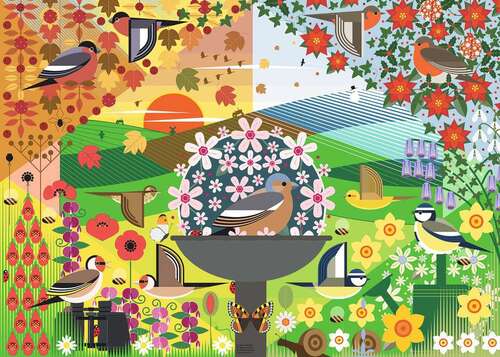 Ravensburger Puzzle 1000pc - I Like Birds