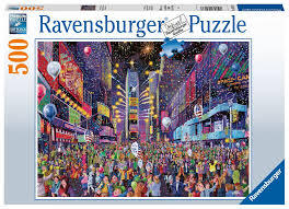 Ravensburger Puzzle 500pc - New Years in Times Square