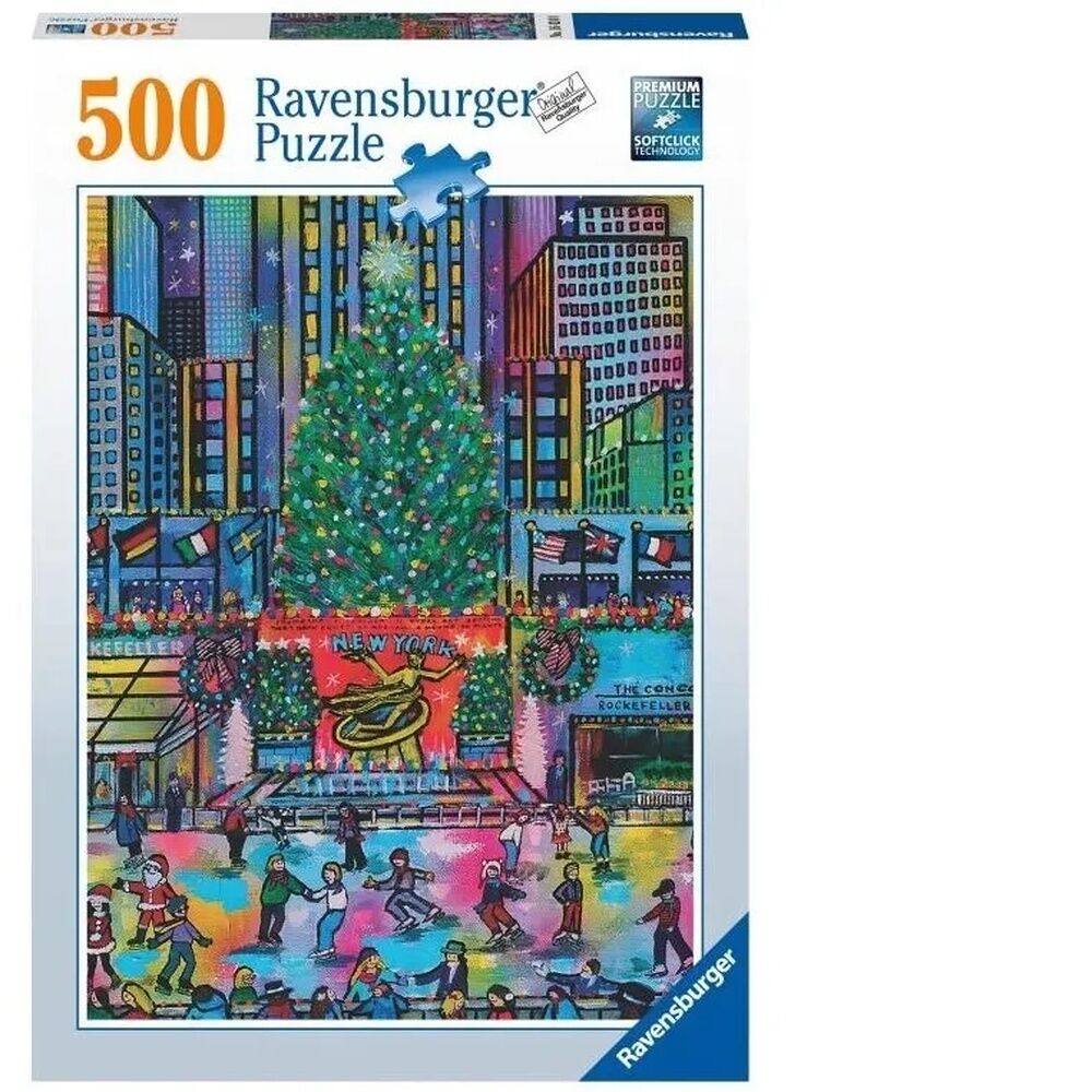 Ravensburger Puzzle 500pc - Rockefeller Christmas
