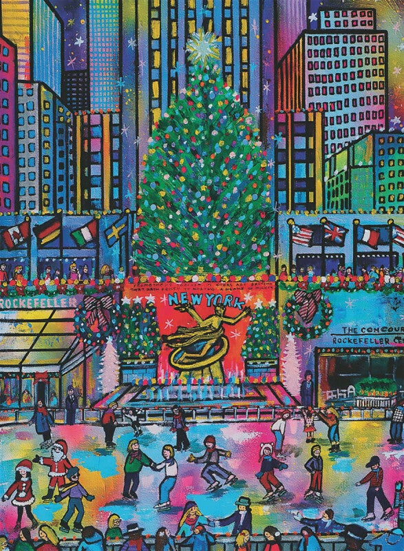 Ravensburger Puzzle 500pc - Rockefeller Christmas