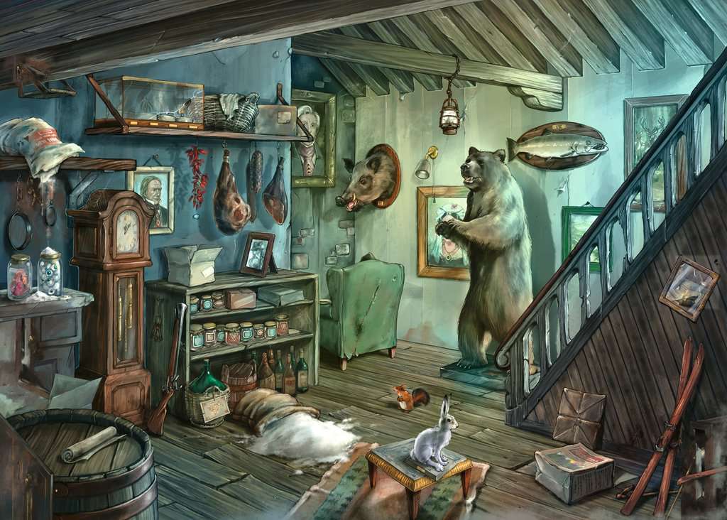 Ravensburger Puzzle 759pc - Escape 8 The Forbidden Basements