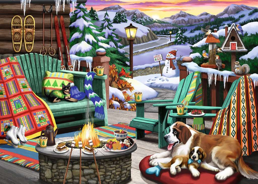 Ravensburger Puzzle 500pc Large Format - Apres all Day