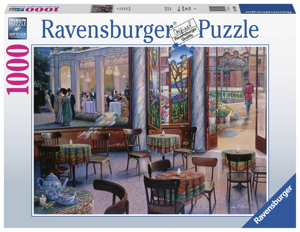 Ravensburger Puzzle 1000pc - A Cafe Visit