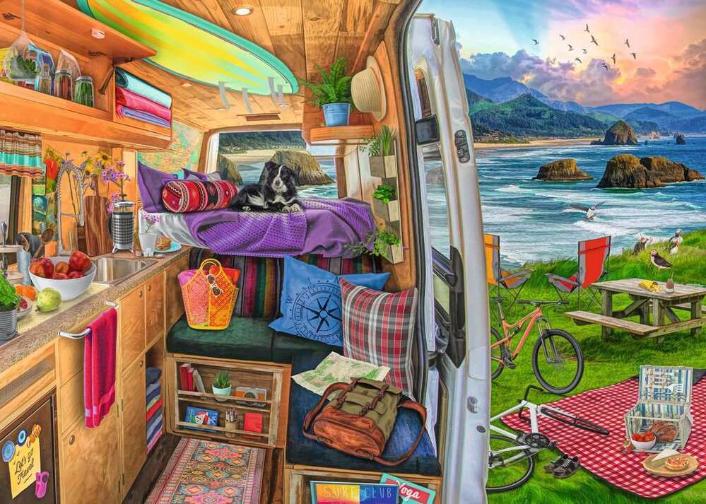 Ravensburger Puzzle 1000pc - Rig Views