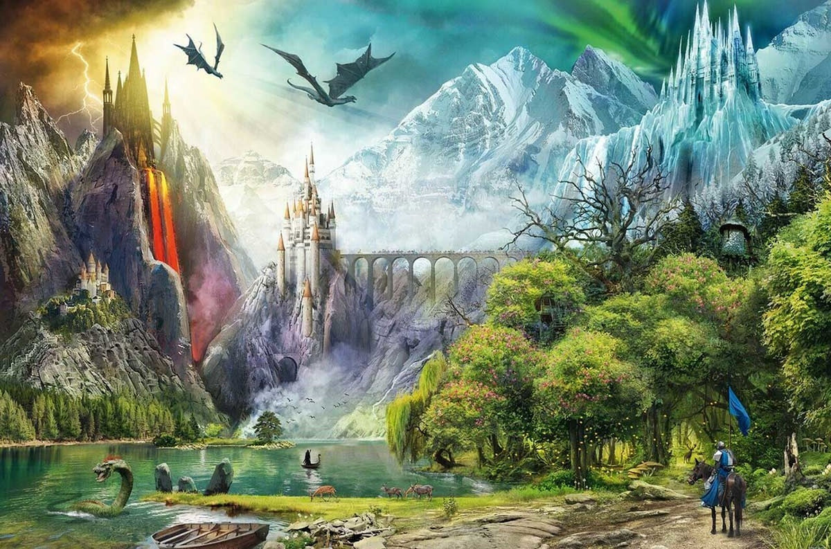 Ravensburger Puzzle 3000pc - Reign of Dragons