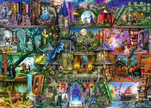 Ravensburger Puzzle 1000pc - Myths and Legends