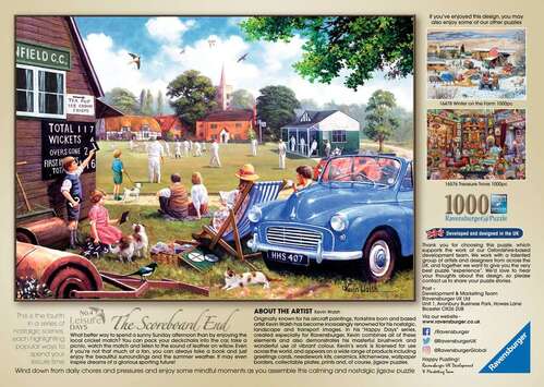 Ravensburger Puzzle 1000pc - The Scoreboard End (No4)