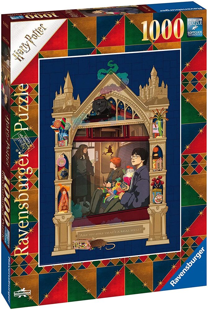 Ravensburger Puzzle 1000pc - Harry Potter On The Way To Hogwarts