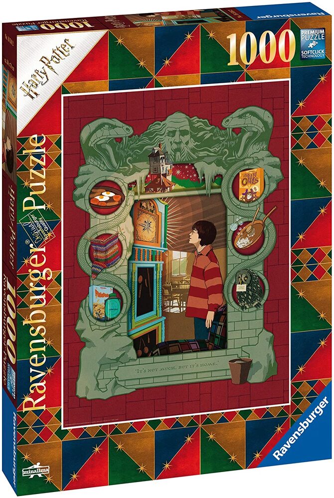 Ravensburger Puzzle 1000pc - Harry Potter At Home With The Weasley Family