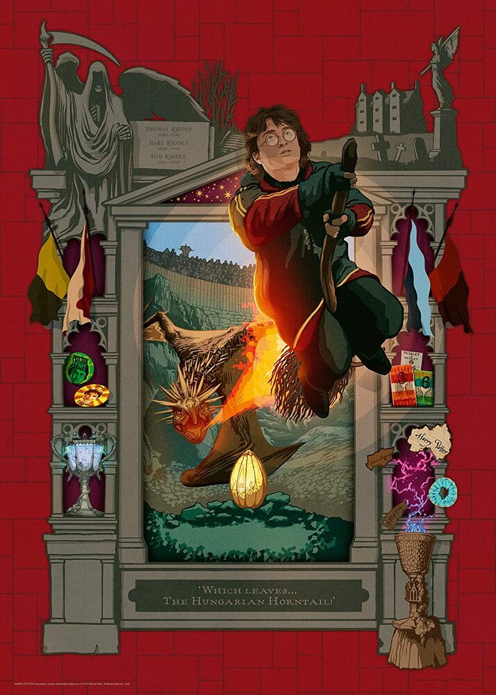 Ravensburger Puzzle 1000pc - Harry Potter & The Goblet of Fire