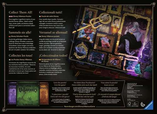 Ravensburger Puzzle 1000pc - Disney Villainous Hades