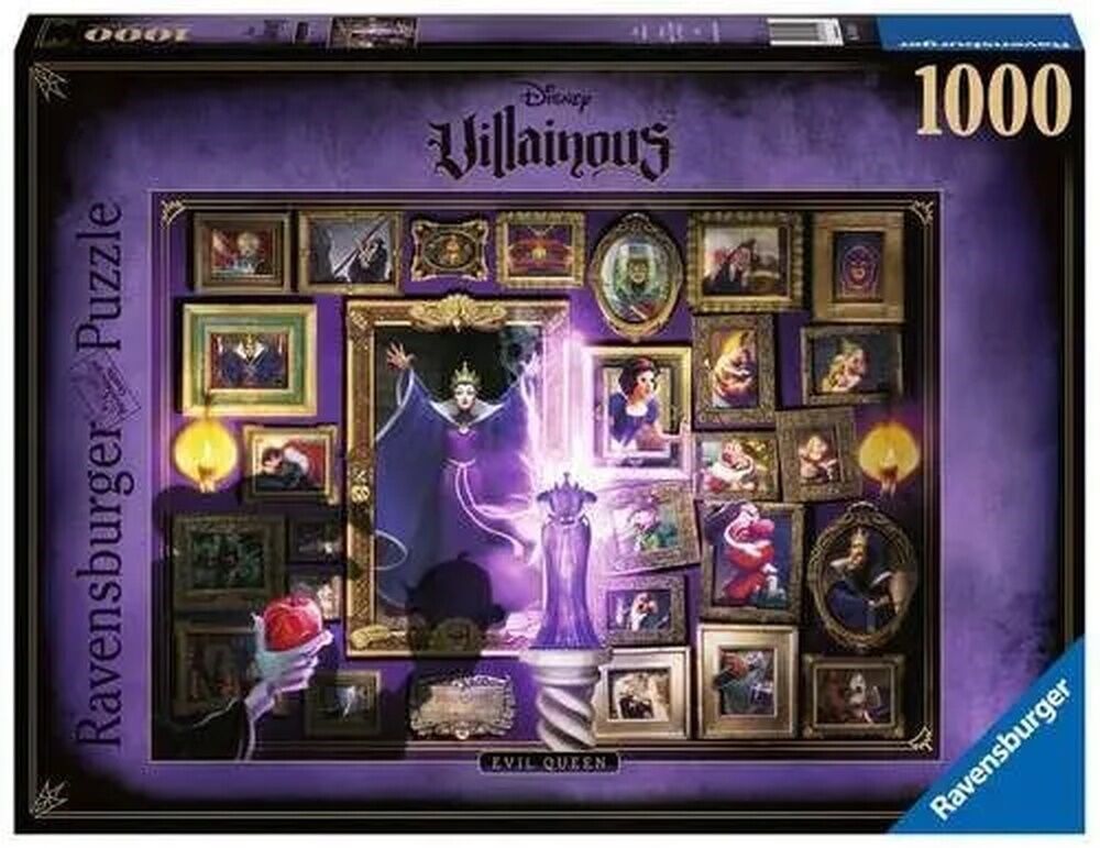 Ravensburger Puzzle 1000pc - Disney Villainous Evil Queen