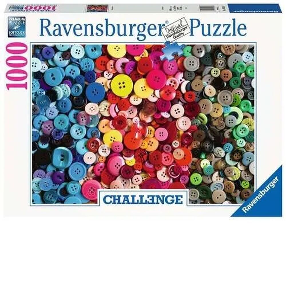Ravensburger Puzzle 1000pc - Challenge Buttons