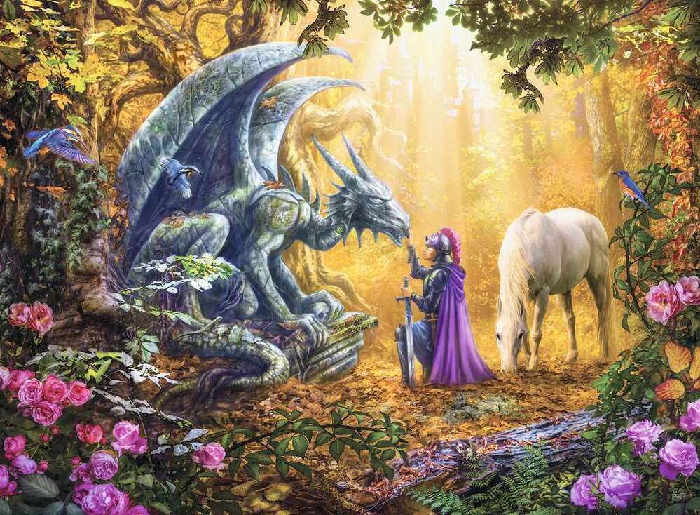 Ravensburger Puzzle 500pc - Dragon Whisperer