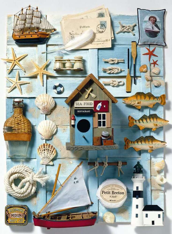 Ravensburger Puzzle 500pc - Maritime Flair