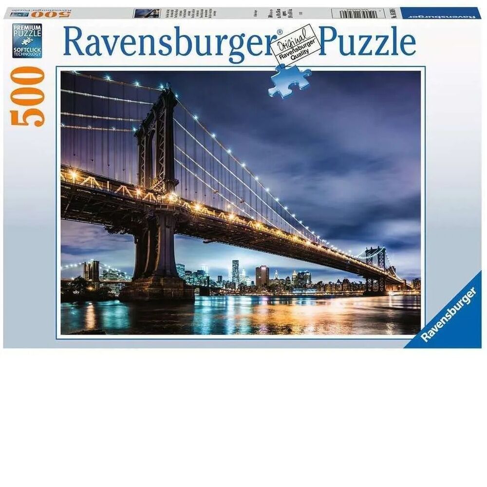 Ravensburger Puzzle 500pc - New York The City That Never Sleeps