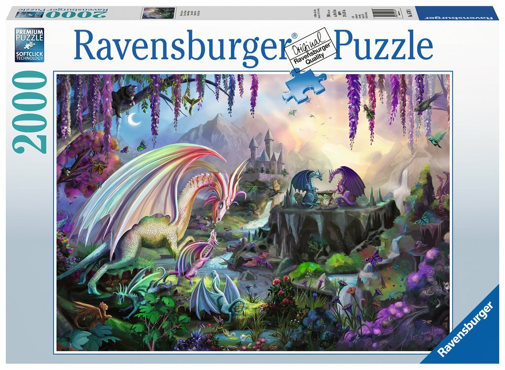 Ravensburger Puzzle 2000pc - Dragon Valley
