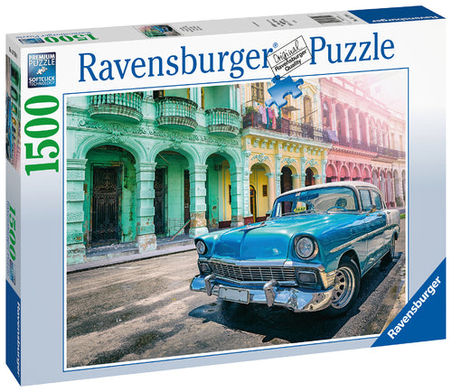 Ravensburger Puzzle 1500pc - Cars of Cuba