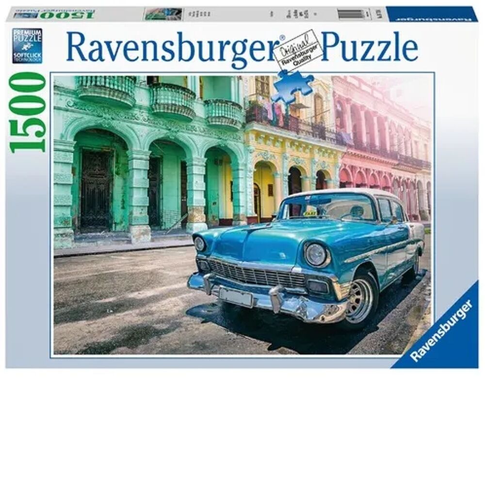 Ravensburger Puzzle 1500pc - Cars of Cuba