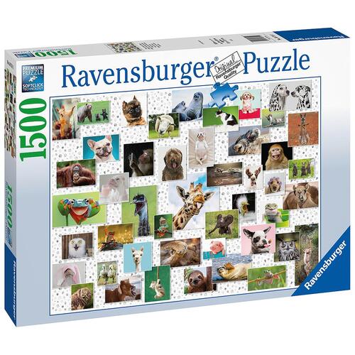 Ravensburger Puzzle 1500pc - Funny Animals