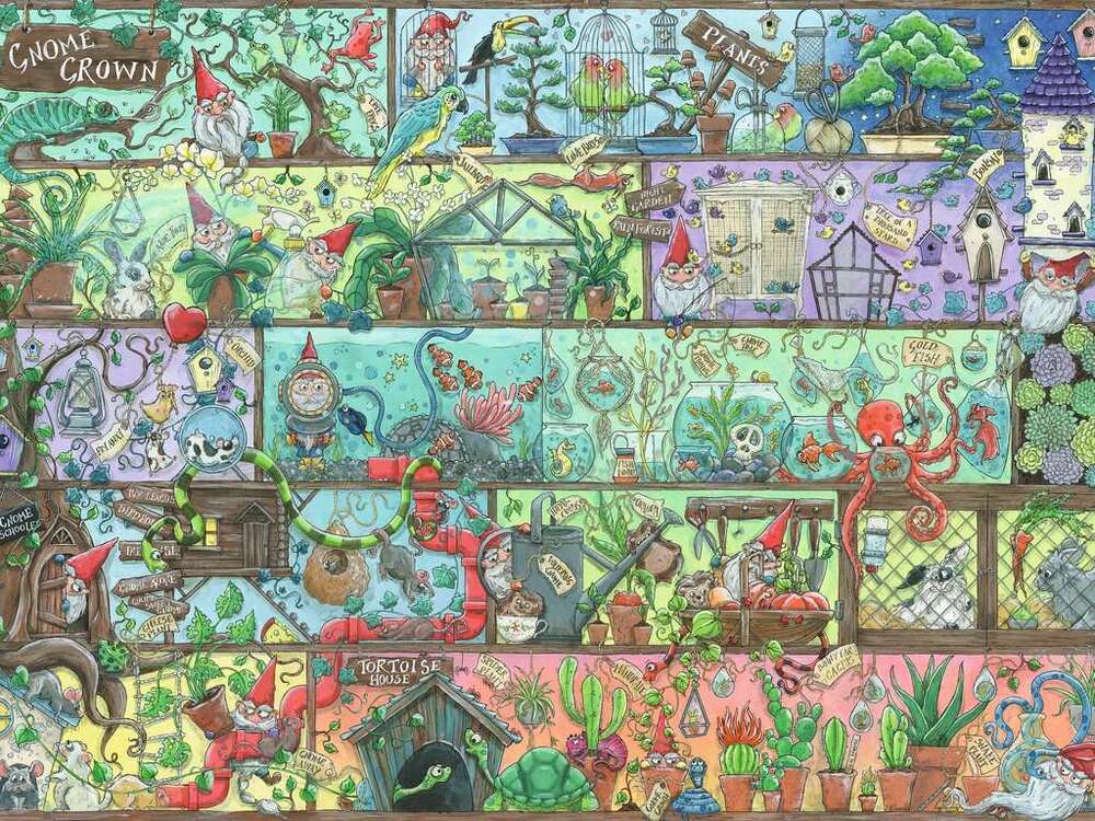 Ravensburger Puzzle 1500pc - Gnome Grown