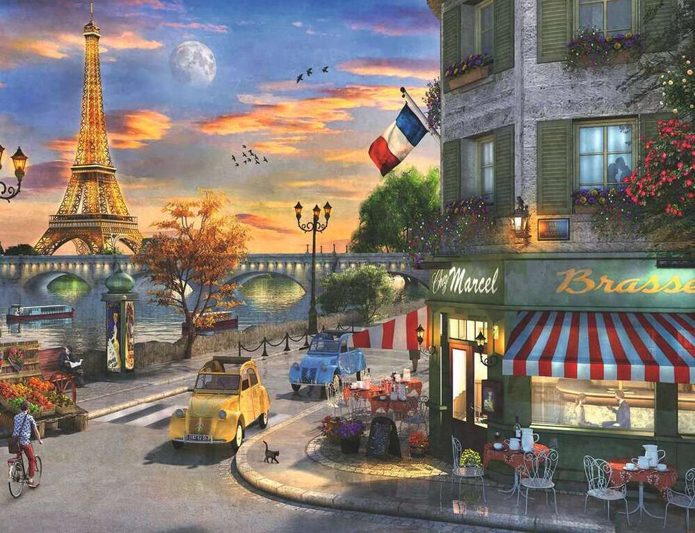 Ravensburger Puzzle 2000pc - Paris Sunse