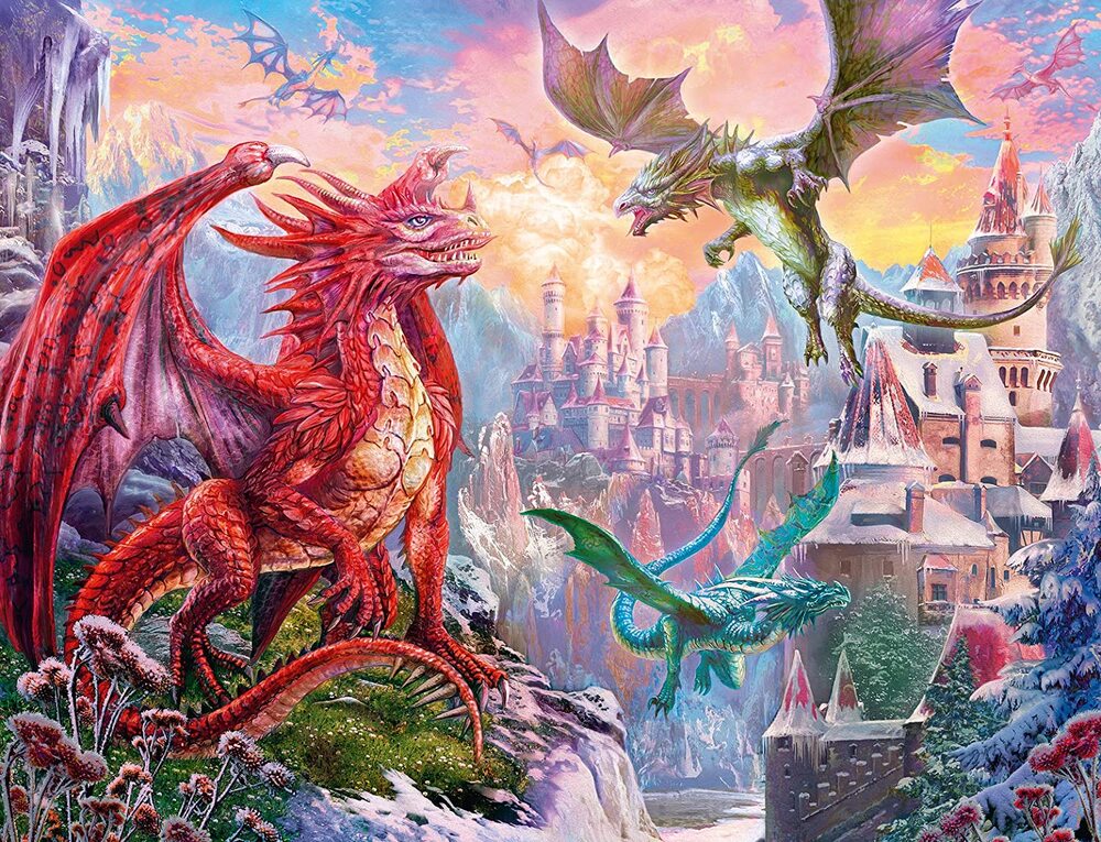 Ravensburger Puzzle 2000pc - Dragonland