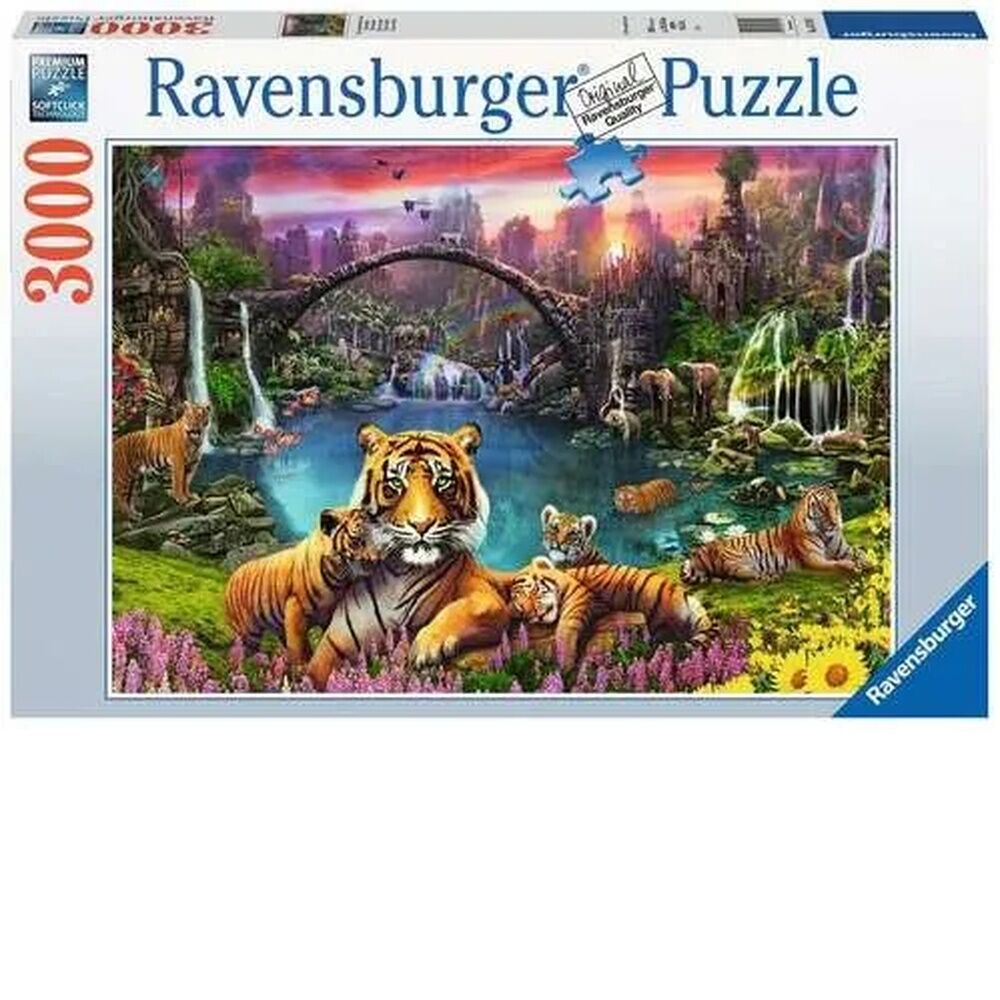 Ravensburger Puzzle 3000pc - Tigers in Paradise