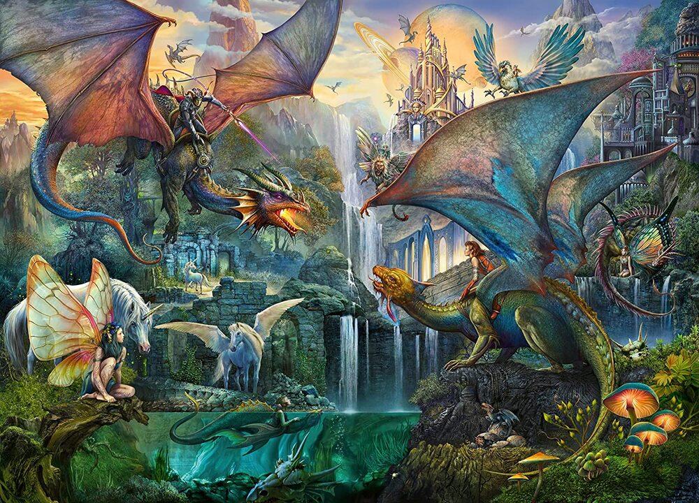 Ravensburger Puzzle 9000pc - Magical Dragon Forest