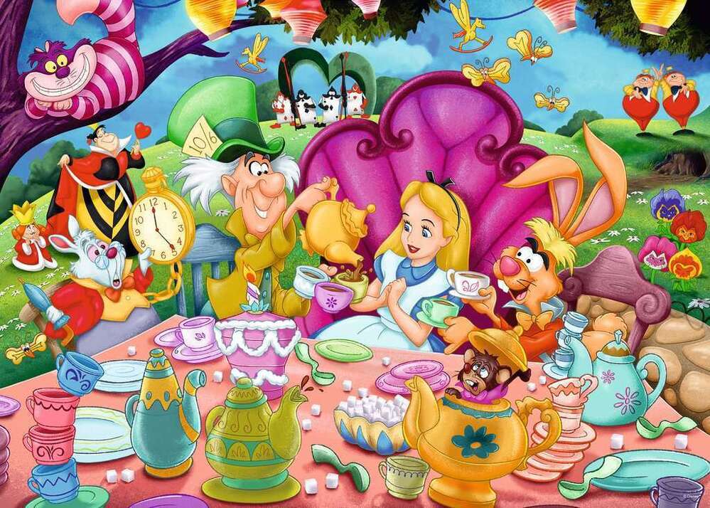 Ravensburger Puzzle 1000pc - Disney Collector's Edition Alice in Wonderland