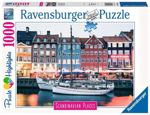 Ravensburger Puzzle 1000pc - Copenhagen Denmark