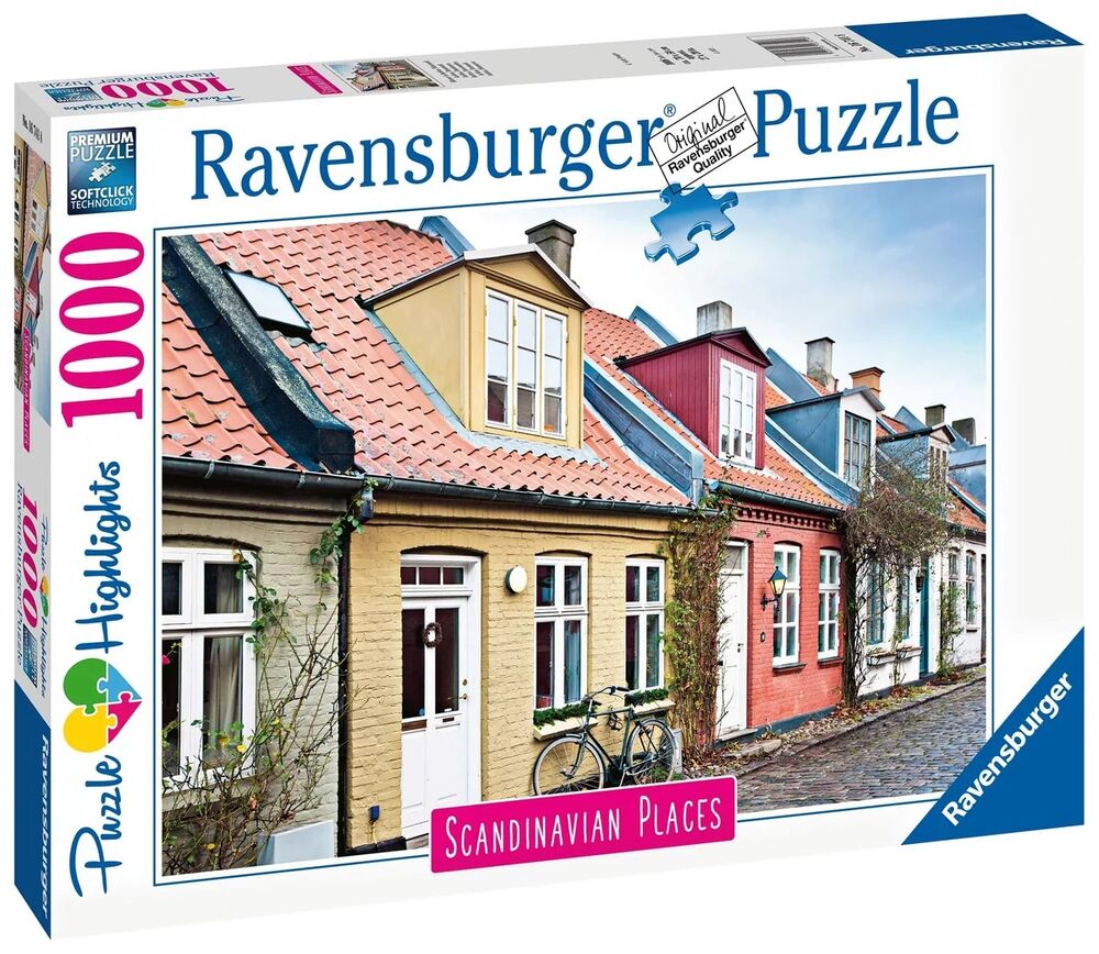 Ravensburger Puzzle 1000pc - Aarhus Denmark