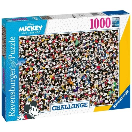 Ravensburger Puzzle 1000pc - Disney Challenge Mickey Mouse