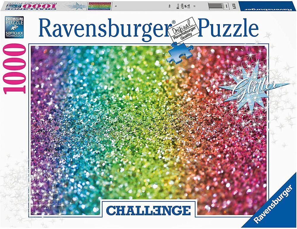 Ravensburger Puzzle 1000pc - Glitter Challenge