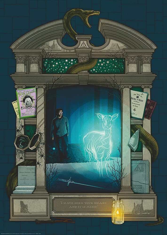 Ravensburger Puzzle 1000pc - Harry Potter & the Deathly Hallows Part 1