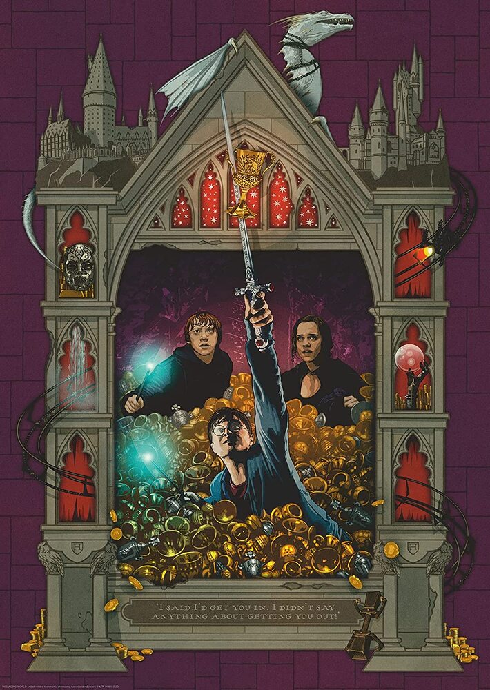 Ravensburger Puzzle 1000pc - Harry Potter & the Deathly Hallows Part 2