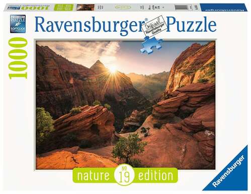 Ravensburger Puzzle 1000pc - Zion Canyon USA