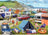 Ravensburger Puzzle 1000pc - Leisure Days 5 Camping Caravanning